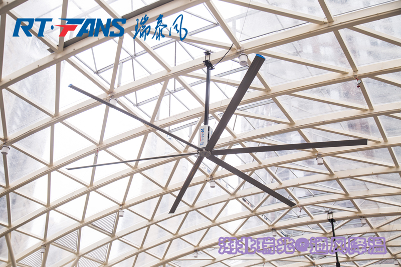 瑞泰风工业大风扇  扇机组合 大型工业风扇  工业吊扇  通风降温