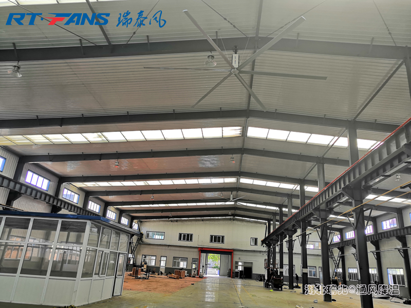 工业大吊扇    瑞泰风工业大吊扇  武汉厂房降温  车间通风降温  工业节能风扇