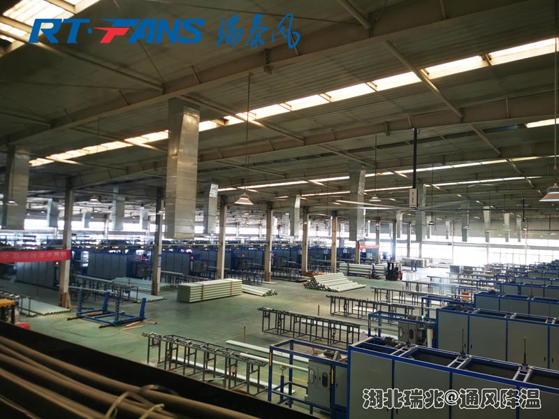厂房通风降温  湖北工业大风扇  工业大吊扇  大型工业吊扇  大型工业风扇